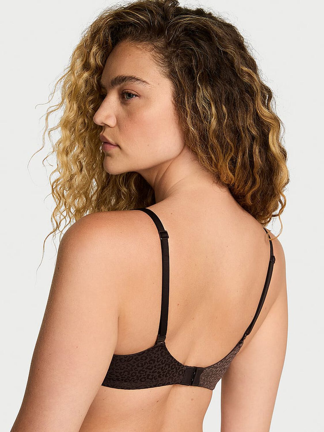 vs Body By Victoria Lightly Lined Full-Coverage Bra French Roast 2 of 3 
