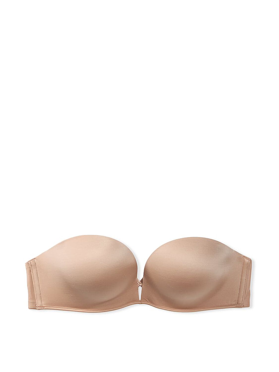 vs Victoria's Secret Bare Bombshell Add-2-Cups Push Up Strapless Bra Sweet Praline 3 of 4 