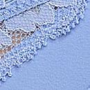 Lace-Trim Brazilian Panty, Cameo Blue, swatch