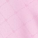 Glazed Satin Heart Short Pajama Set, Bikini Pink Jacquard W Heart Pocket, swatch