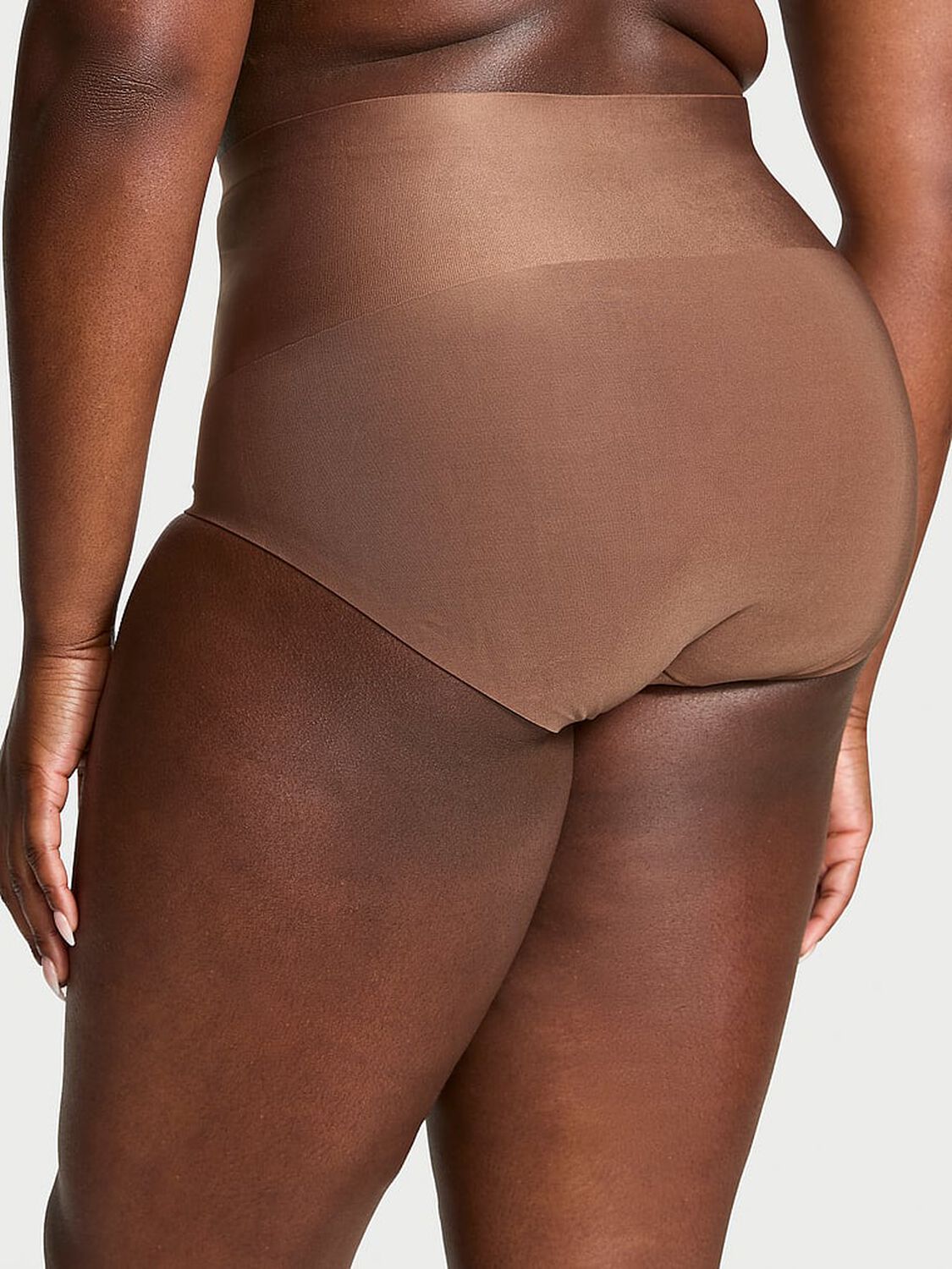 vs Body By Victoria Smoothing Shimmer Brief Panty Mousse 2 of 3 