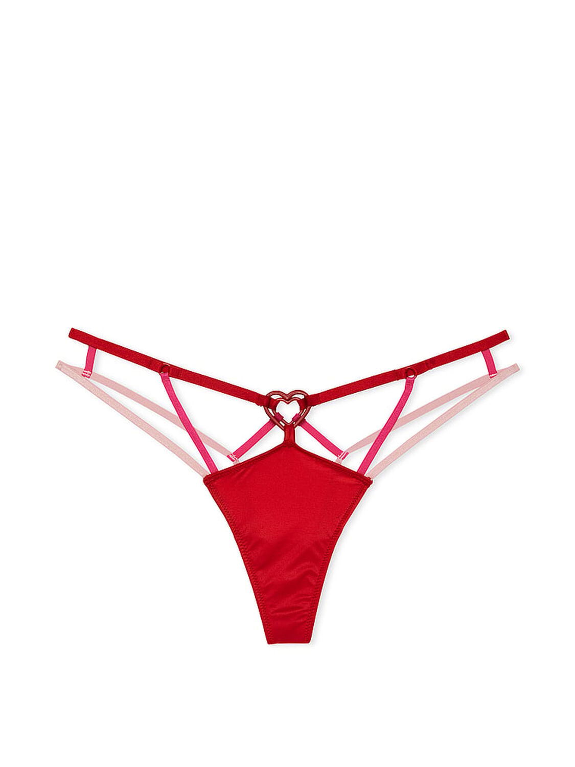 vs Very Sexy Heartware Strappy Thong Panty Lipstick 3 of 4 