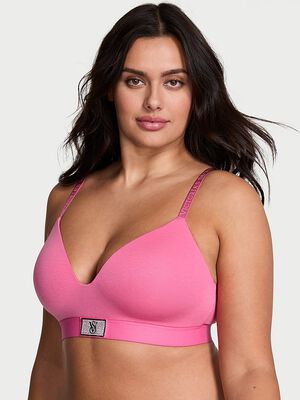 Shine Patch Lightly Lined Wireless Bra