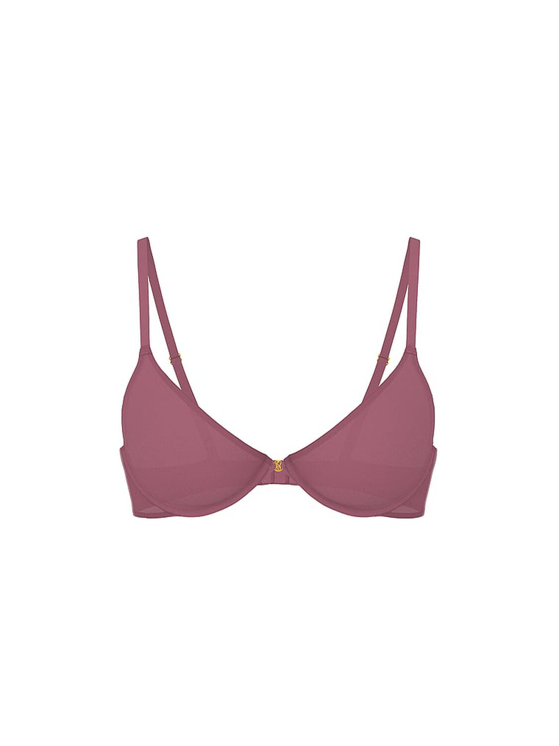 vs Very Sexy Smooth Unlined Low-Cut Demi Bra Purple Vapor 3 of 4 