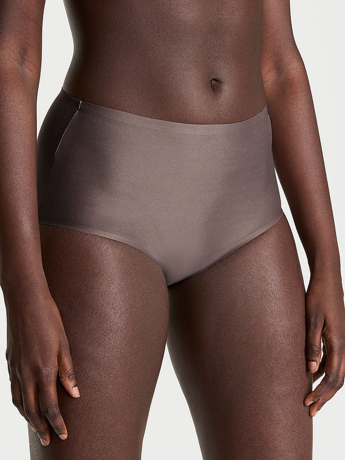 vs Body By Victoria Body by Victoria Flex Mid-Rise Modern Brief Panty Cloudy Grey 1 of 4 