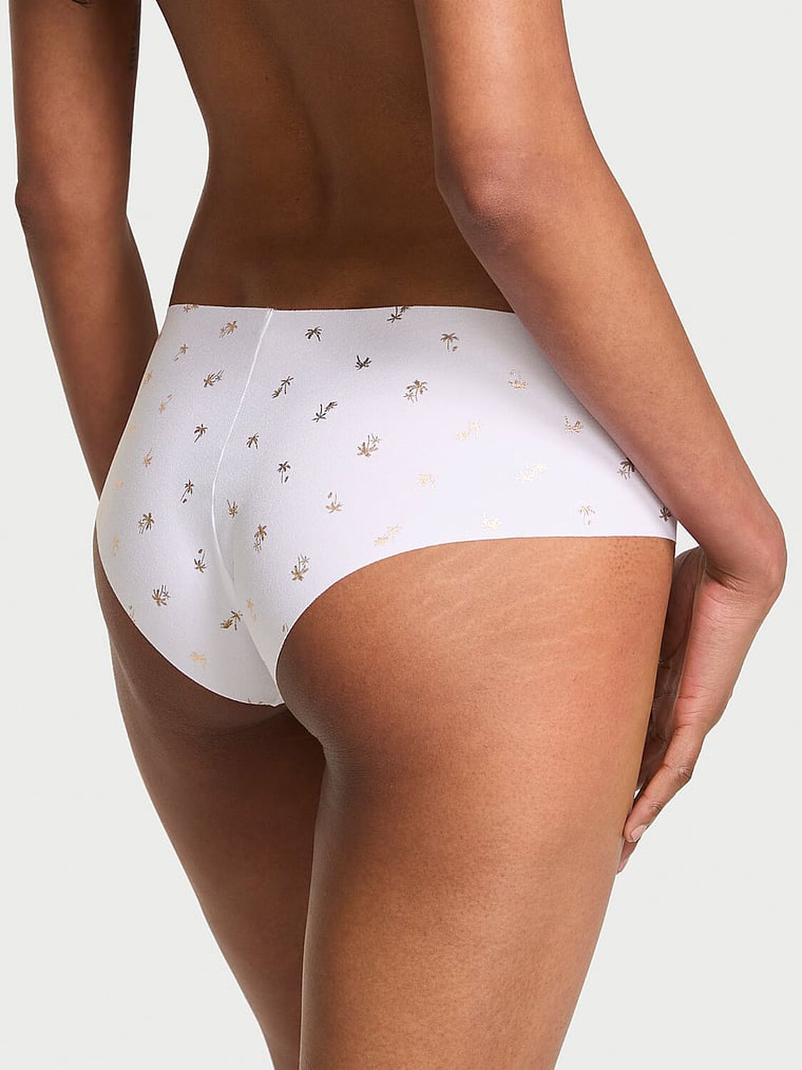 vs No-Show No-Show Cheeky Panty White Palm 2 of 3 