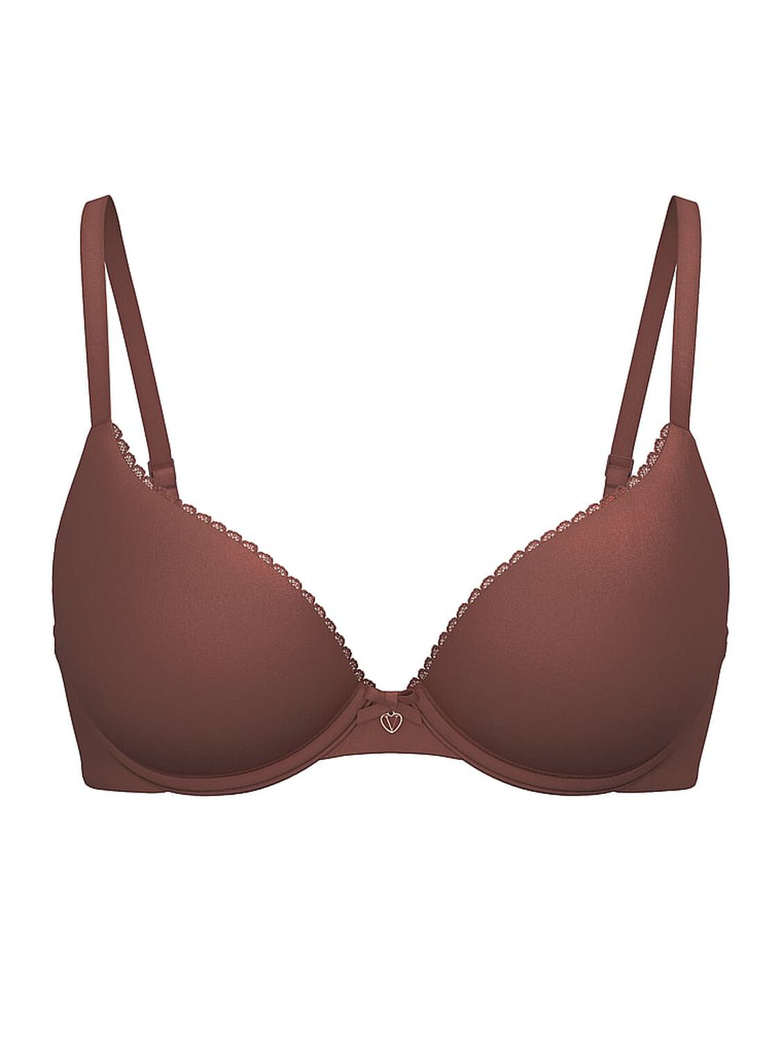 vs Body By Victoria Lightly Lined Full-Coverage Bra Coconut Brown 3 of 3 