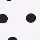 Mix & Match Sleep Heritage Cotton Pajama Shorts, White Dots, swatch