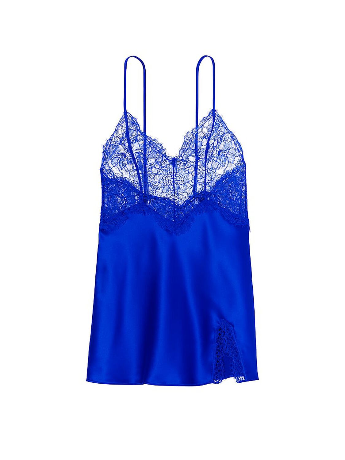 vs Victoria's Secret Lace Top Satin Slip 3 of 4 