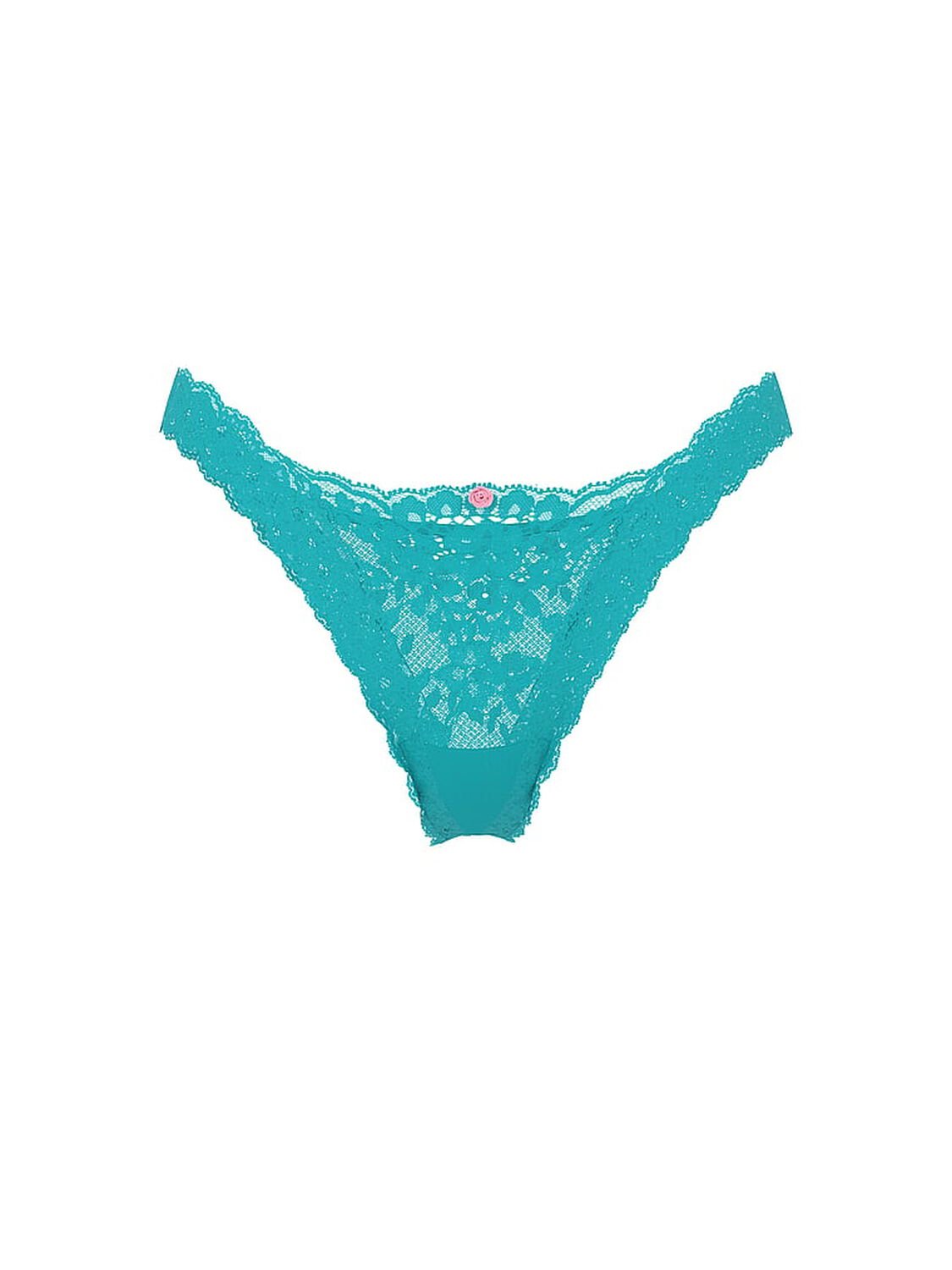 vs Dream Angels Lace Brazilian Panty Weekend Blue 3 of 3 