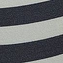 Seamless Hiphugger Panty, Noir Navy Beach Stripe, swatch
