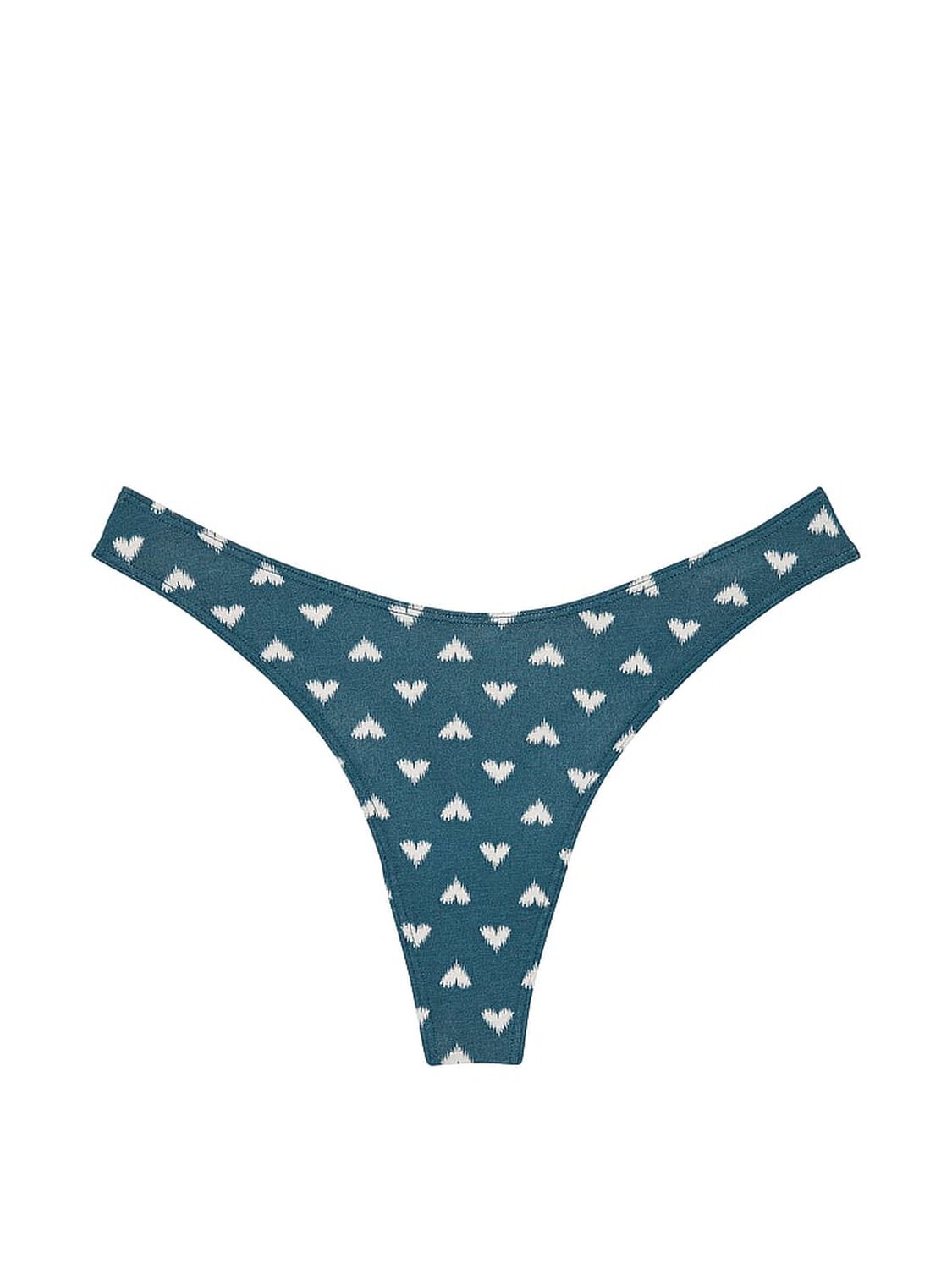 vs Victoria's Secret Stretch Cotton High-Leg Scoop Thong Panty 3 of 4 