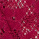 Lace Brazilian Panty, Campari Red, swatch