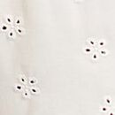 Modal Soft Eyelet Short Pajama Set, Coconut White, swatch