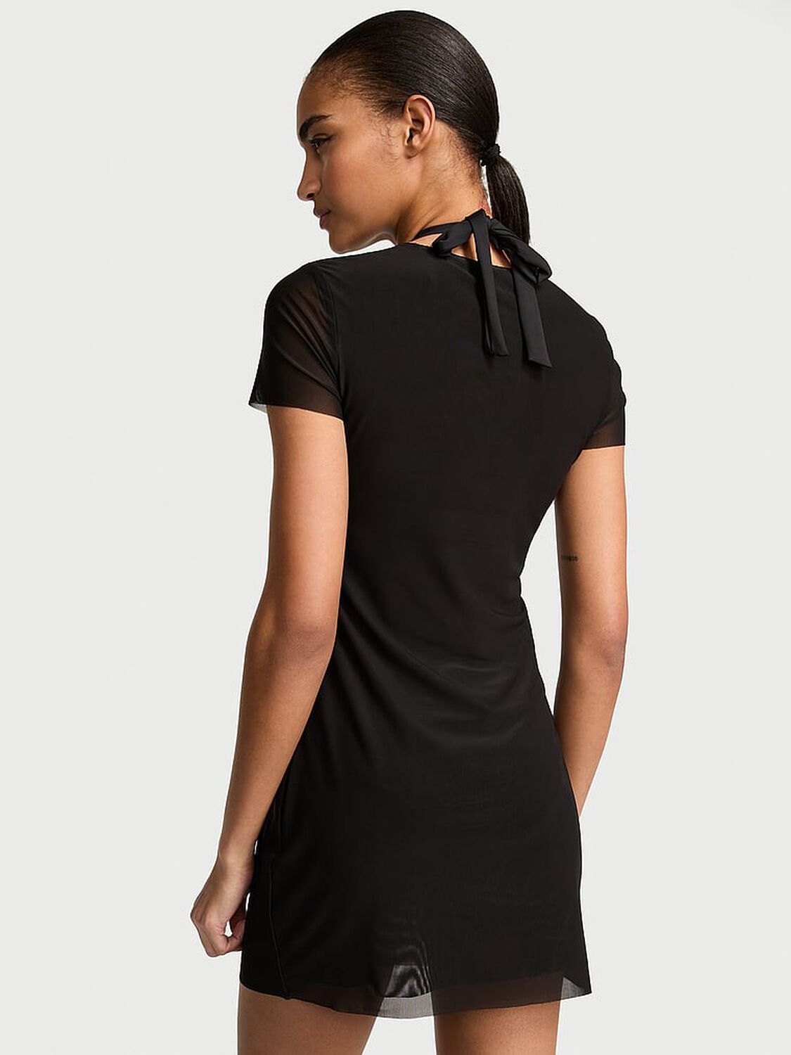 vs Victoria's Secret Swim Beachwear Mesh Mini Dress 2 of 3 