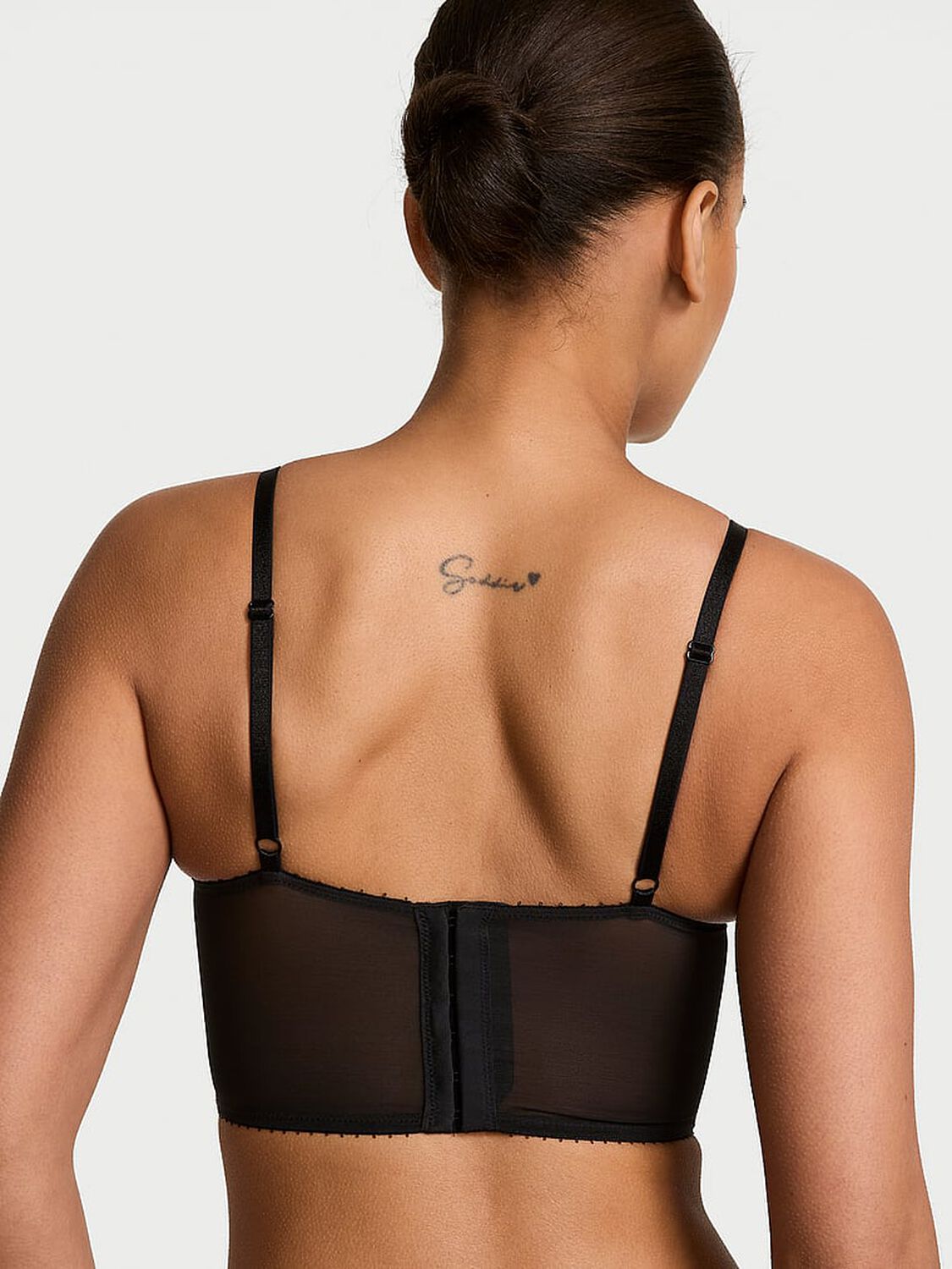 vs Very Sexy Sex-Ray Embroidery Bra Top Sexray Black 2 of 4 