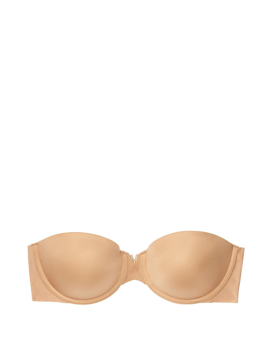 vs Victoria's Secret Bare Sexy Illusions Uplift Strapless Bra Sweet Nougat 3 of 4 