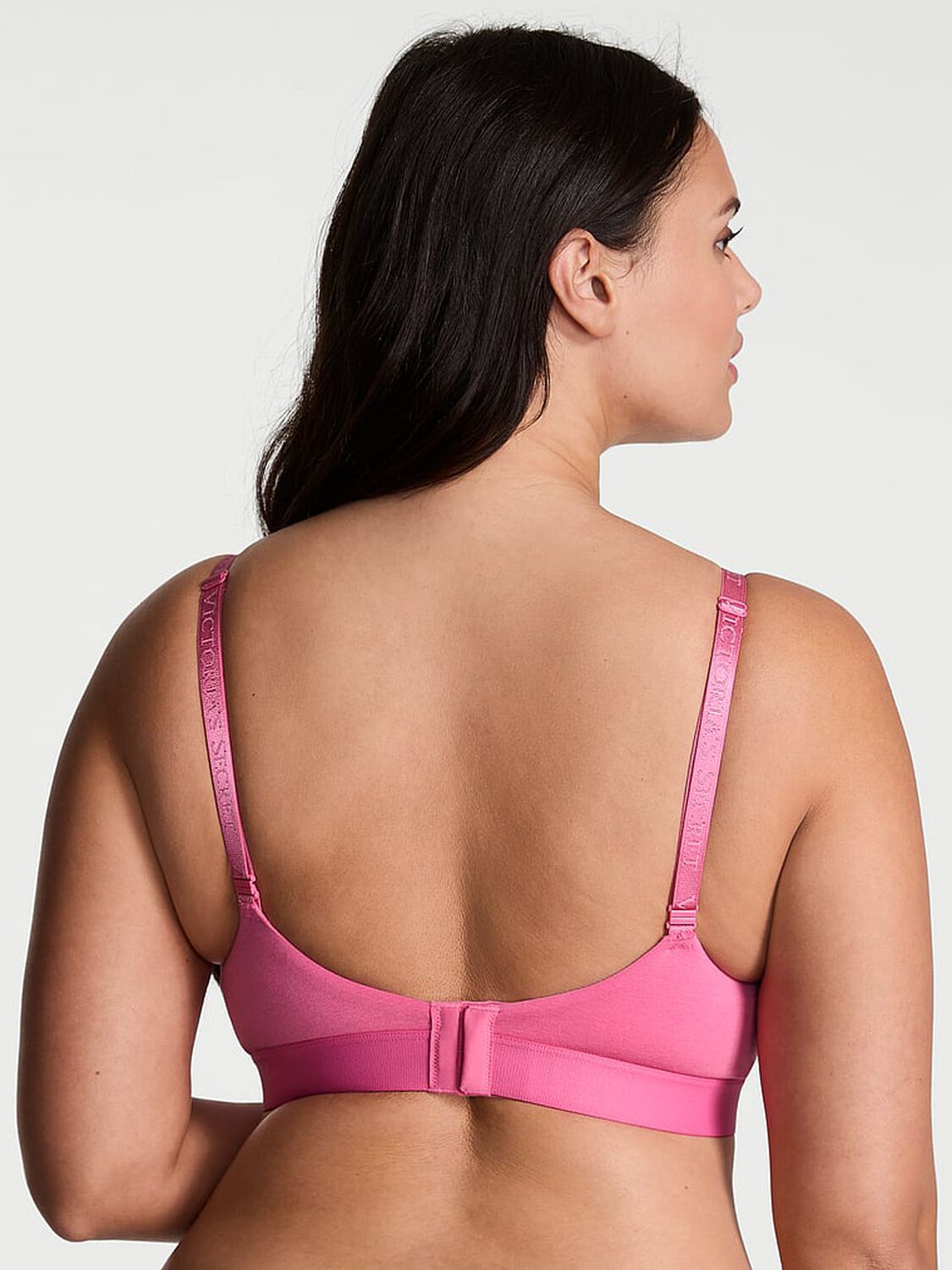 vs The T-Shirt Perfect Shape Shine Patch Push-Up Bra Rose Garden Pink 2 of 3 