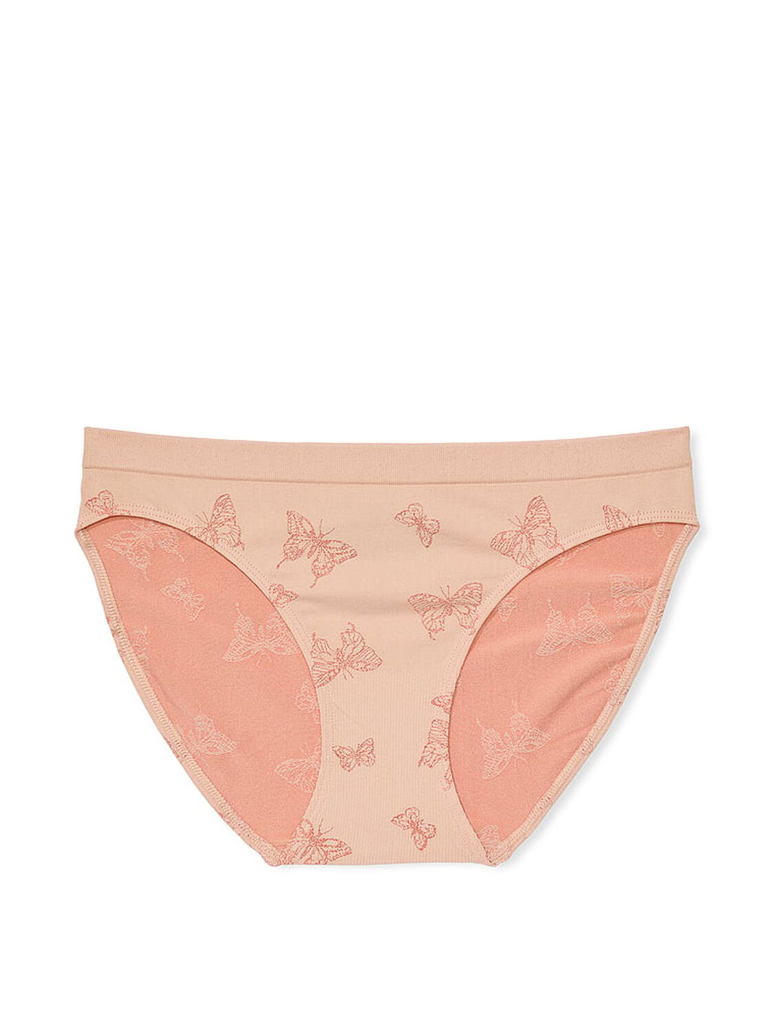 vs Seamless Seamless Bikini Panty Pale Apricot Garden Butterfly 1 of 3 