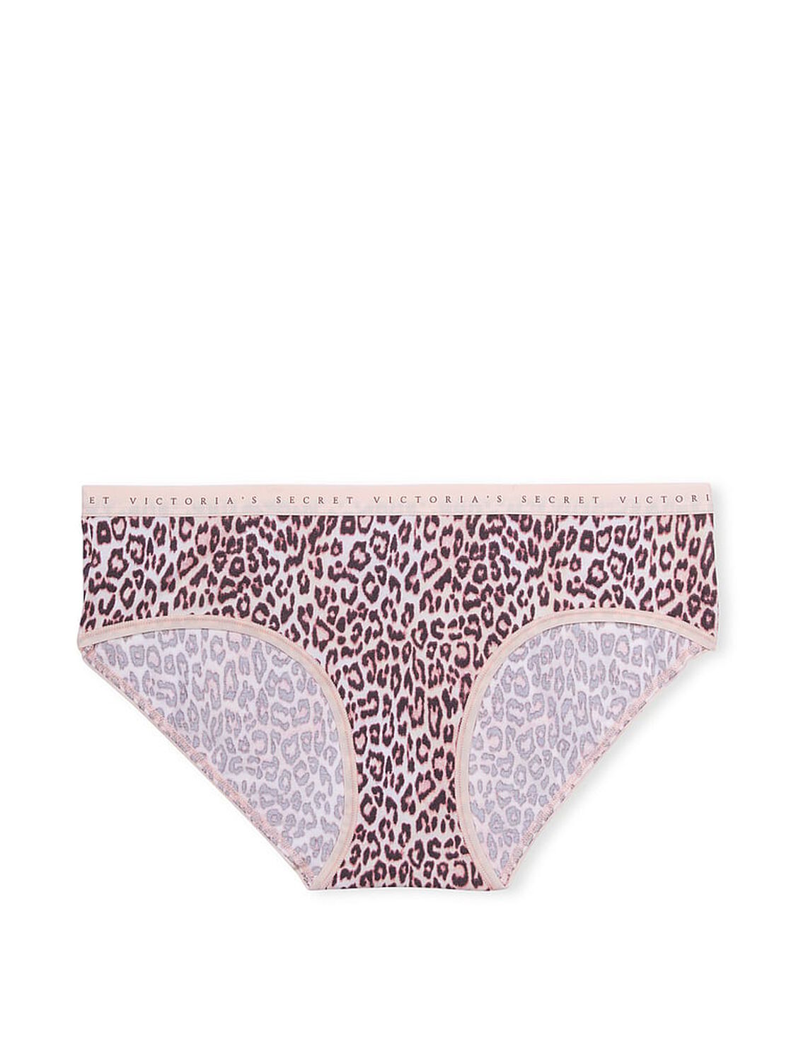 vs Victoria's Secret Stretch Cotton Hiphugger Panty Purest Pink Leopard 3 of 3 