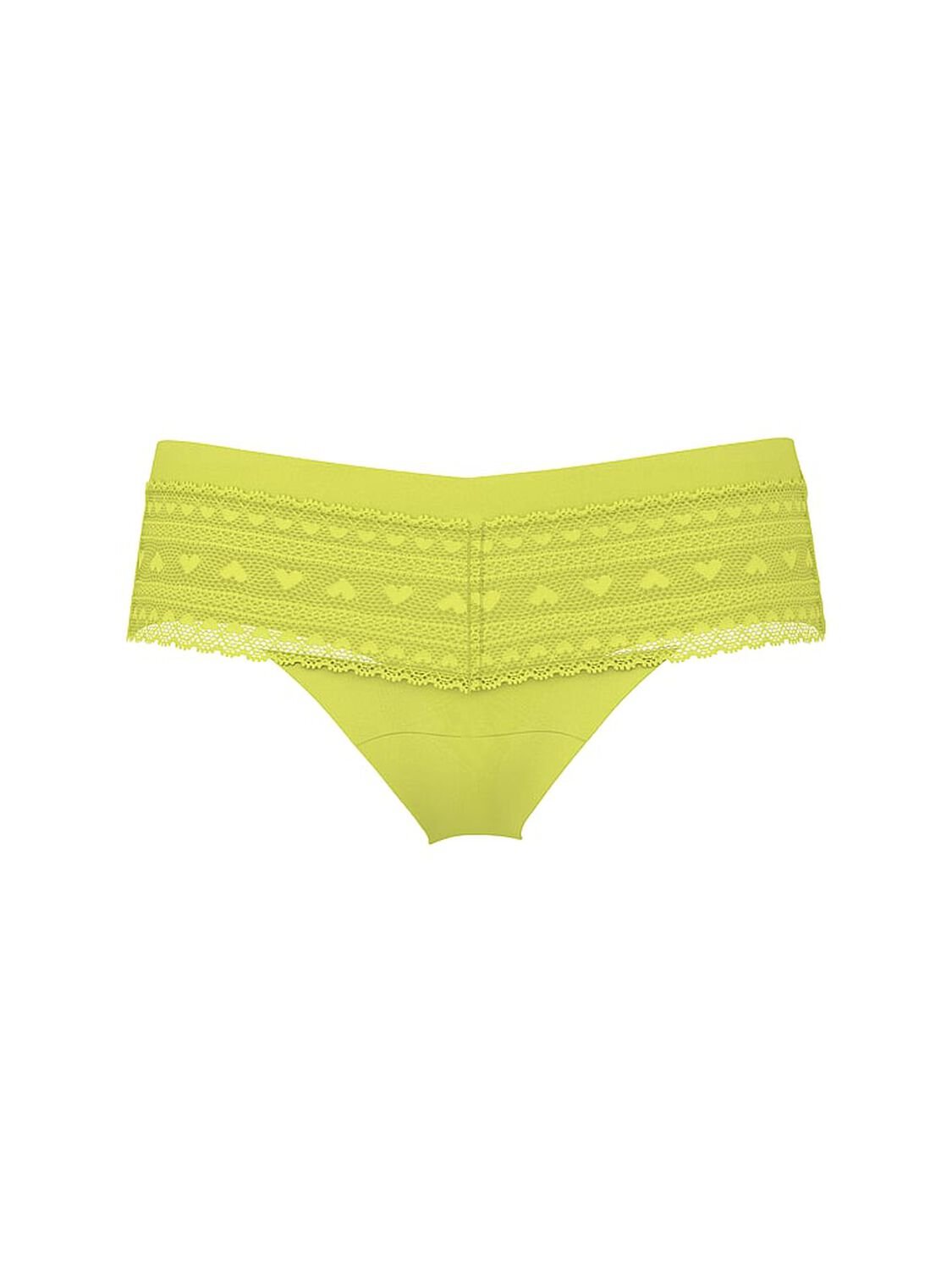 vs No-Show No-Show Heart Lacie Thong Panty Gecko Yellow 3 of 3 