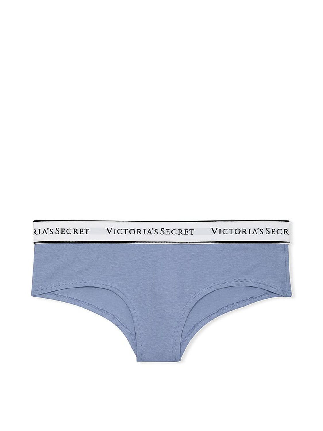 vs Cotton Logo Cotton Cheeky Panty Smokey Blue 1 of 3 