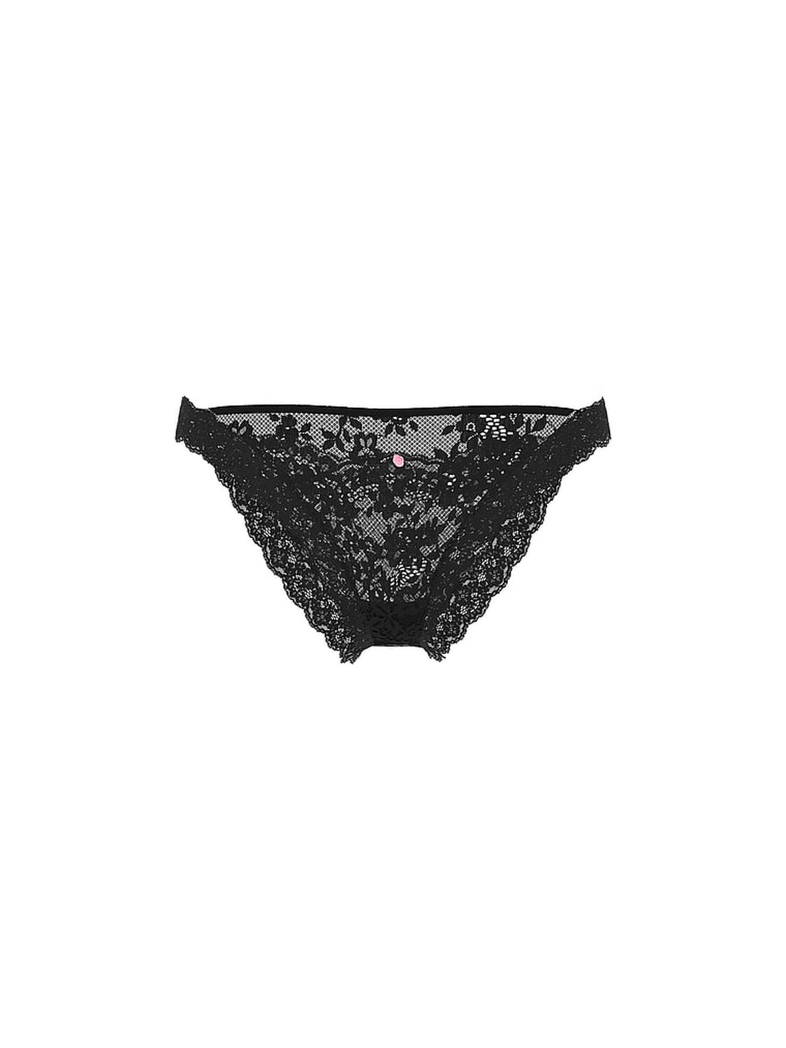 vs Dream Angels Lace Bikini Panty Black 3 of 3 