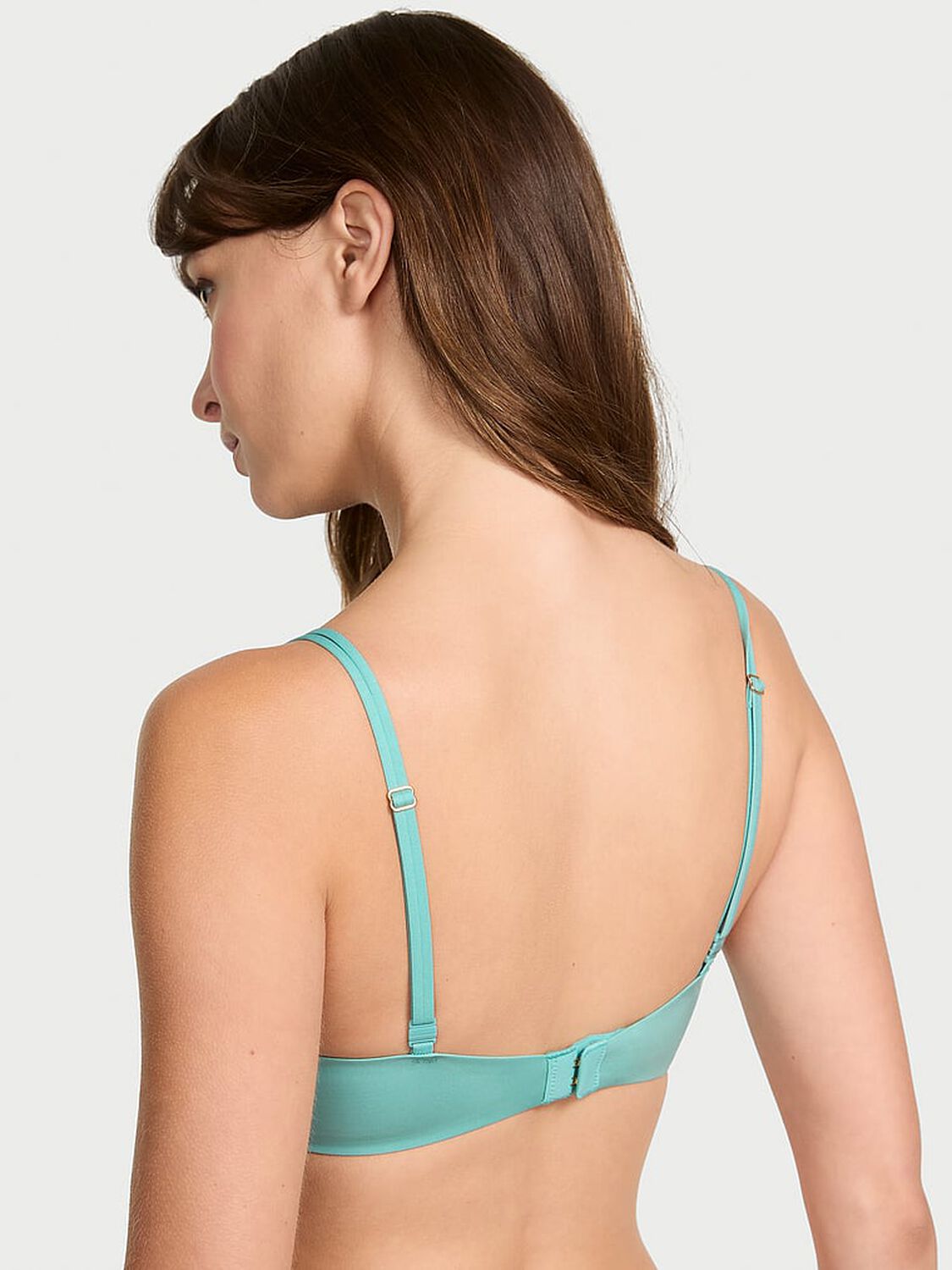 vs Very Sexy Smooth Lace-Trim Push-Up Bra Dutsy Turquoise 1 of 4 