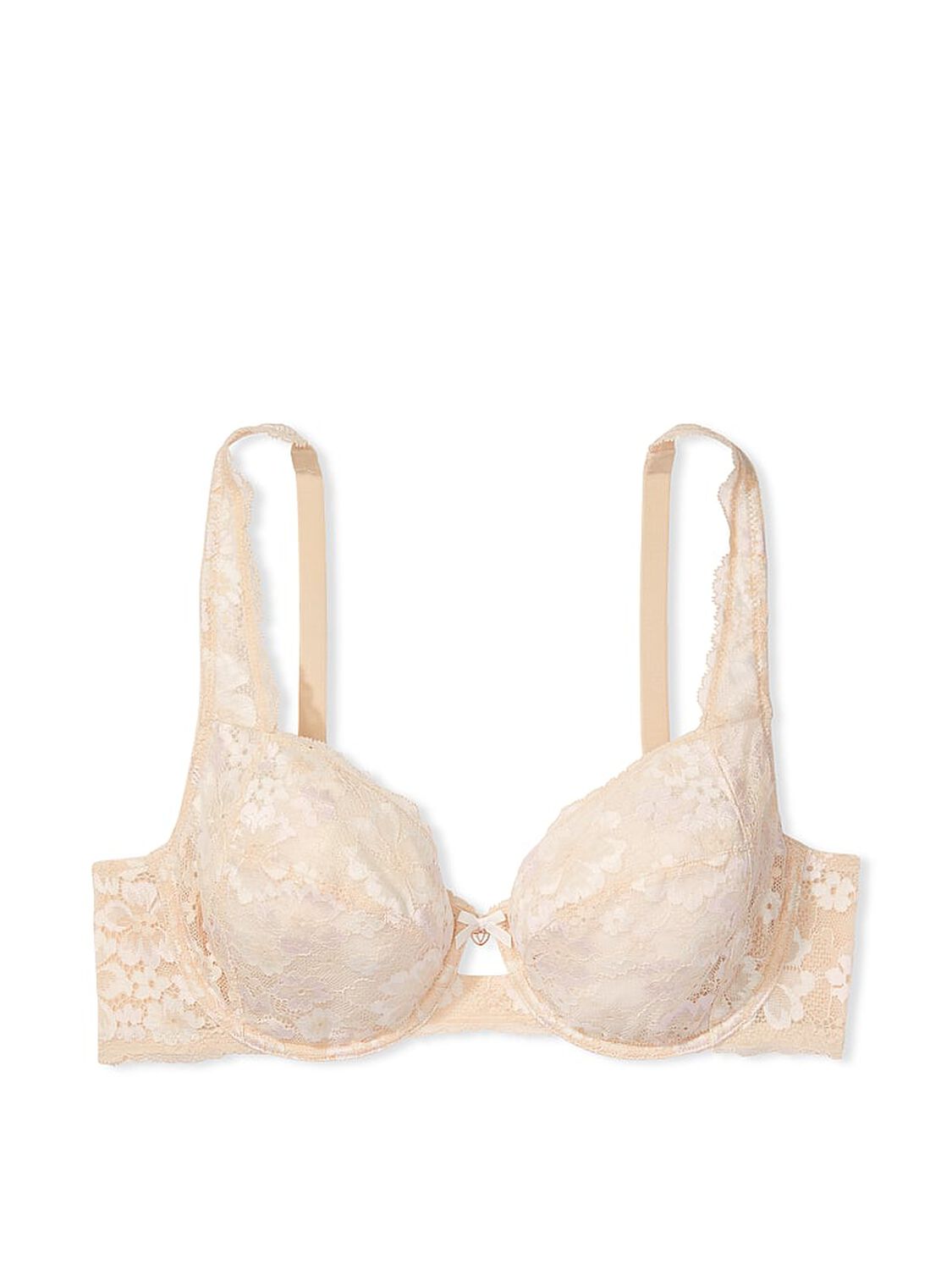 vs Body By Victoria The Fabulous by Victoria&rsquo;s Secret Full Cup Lace Bra Marzipan Lace 3 of 3 