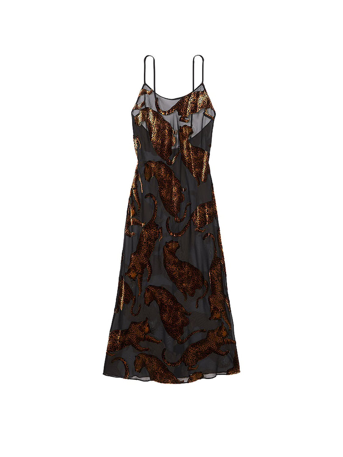 vs Victoria's Secret Leopard Burnout Long Slip 3 of 3 