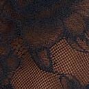 Wicked Unlined Rose Lace Apron Set, Dark Twilight, swatch