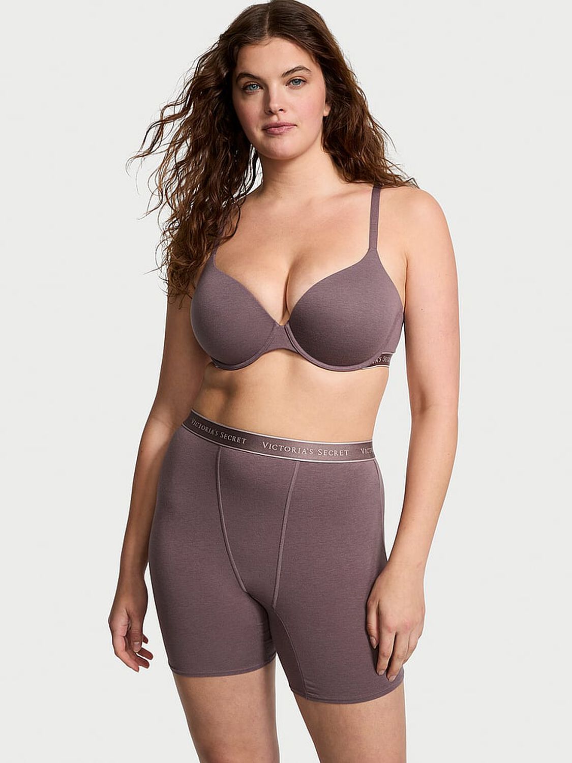 vs The T-Shirt Cotton Lightly Lined Demi Bra 4 of 4 