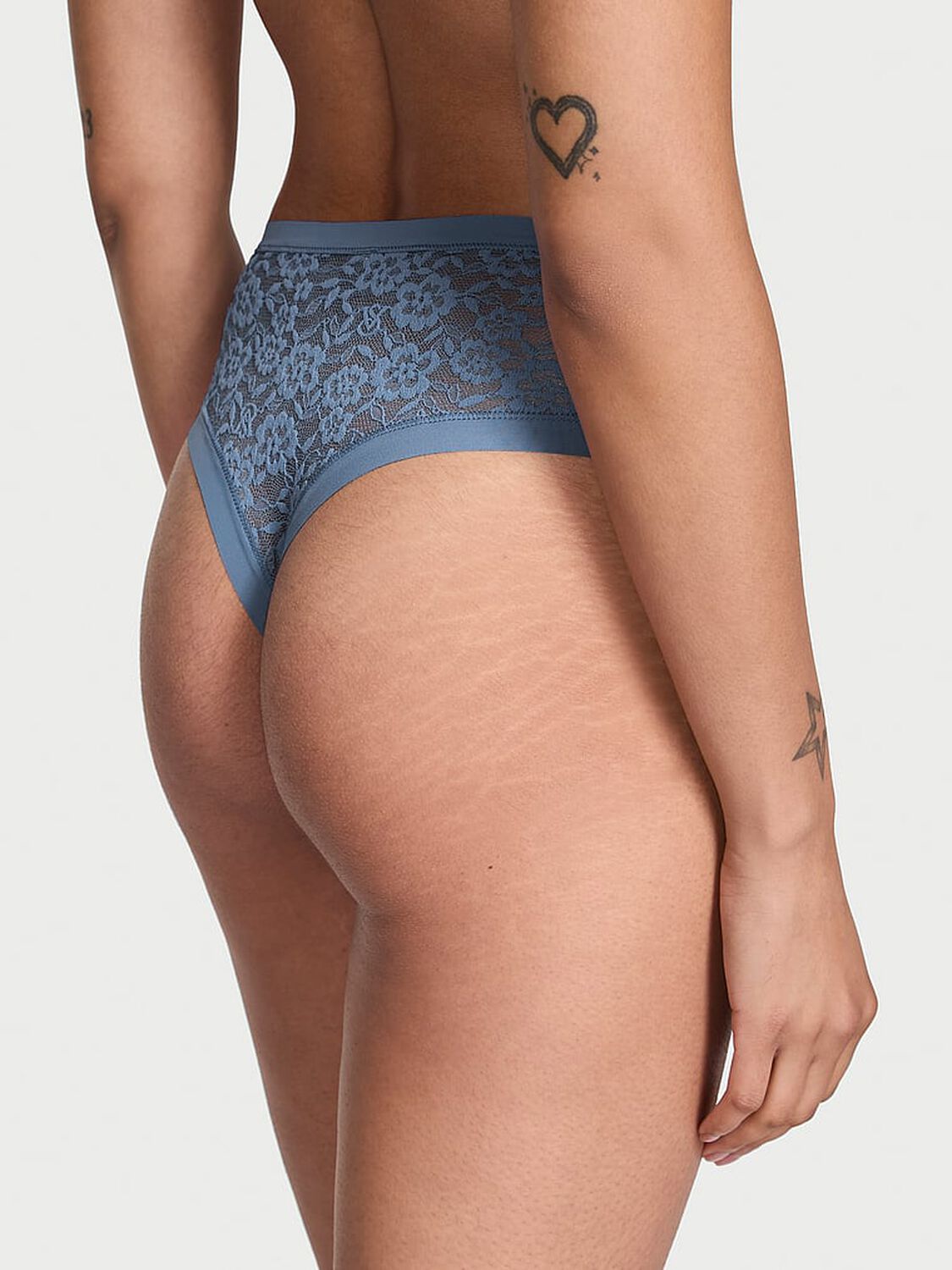 vs No-Show No-Show Lacie High-Waist Thong Panty Moonlight Blue 2 of 3 