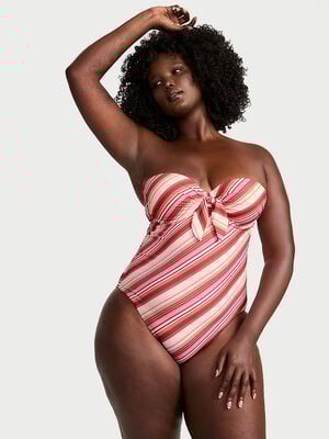 Boho Beach Push-Up Cheeky One-Piece Swimsuit