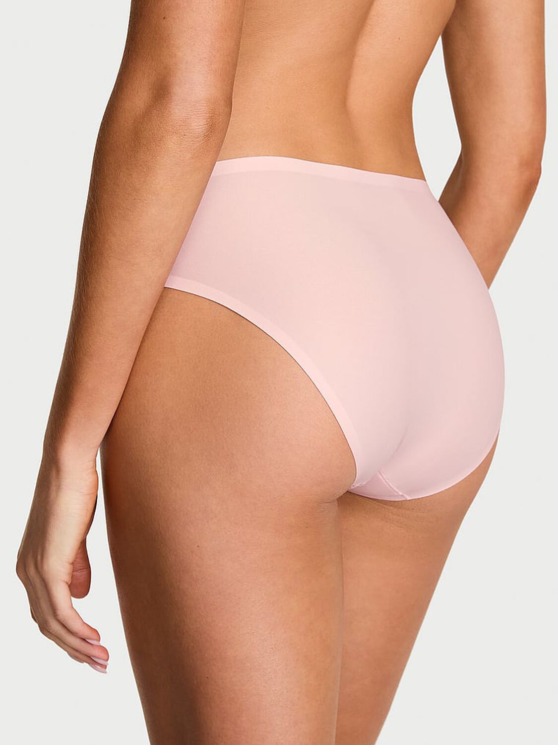 vs Body By Victoria Body by Victoria Flex Mid-Rise Bikini Panty Angel Pink 2 of 4 