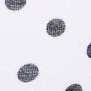 Cotton Exploded Logo Lightly Lined Demi Bra, White Dots, swatch