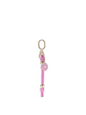 Logo Crest Bag Charm Keychain