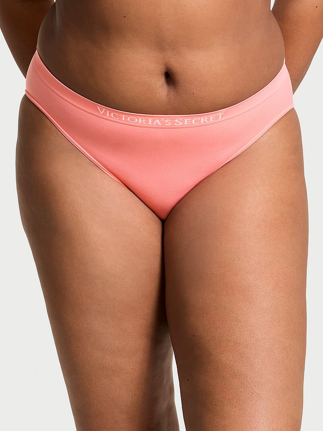 vs Seamless Seamless Bikini Panty Coral 1 of 3 