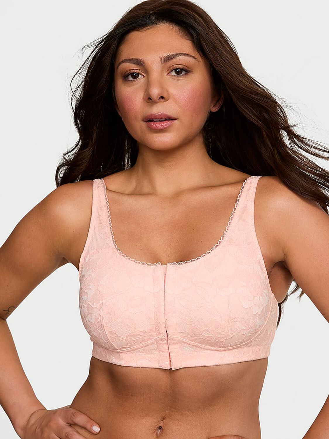 vs Body By Victoria Lace Mastectomy Bra 1 of 3 