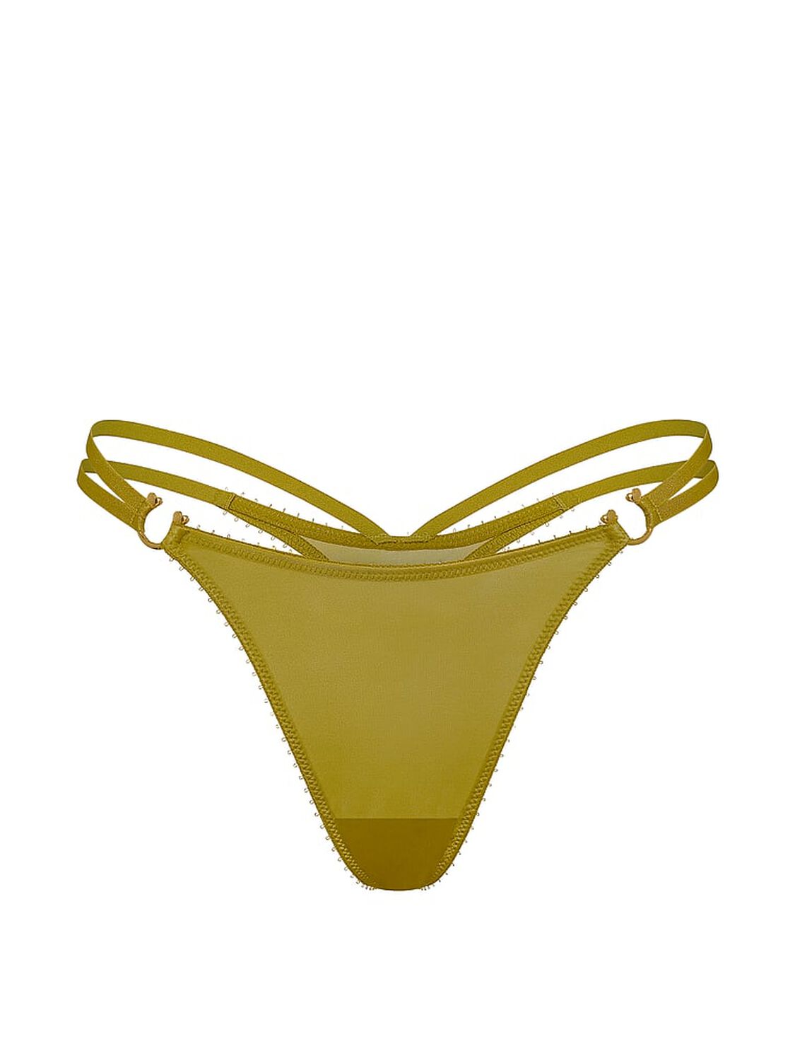 vs Very Sexy Strappy Ring Hardware Thong Panty Peridot 3 of 3 