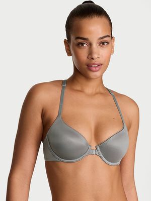 Lightly Lined Lace Racerback Demi Bra