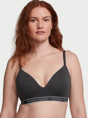 Lightly Lined Cotton Wireless Bra