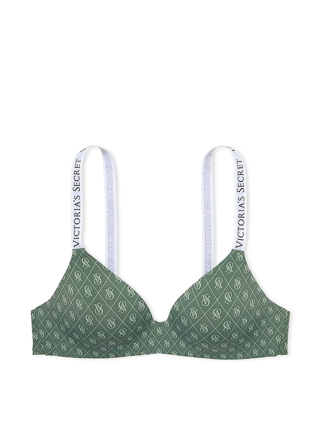 vs The T-Shirt Lightly Lined Wireless Bra Logo Faded 3 of 3 