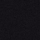 Cotton Short-Sleeve Bralette Crop Top, Black, swatch