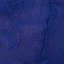 Sheer Rose Lace Triangle Babydoll Set, Fantasia Blue, swatch