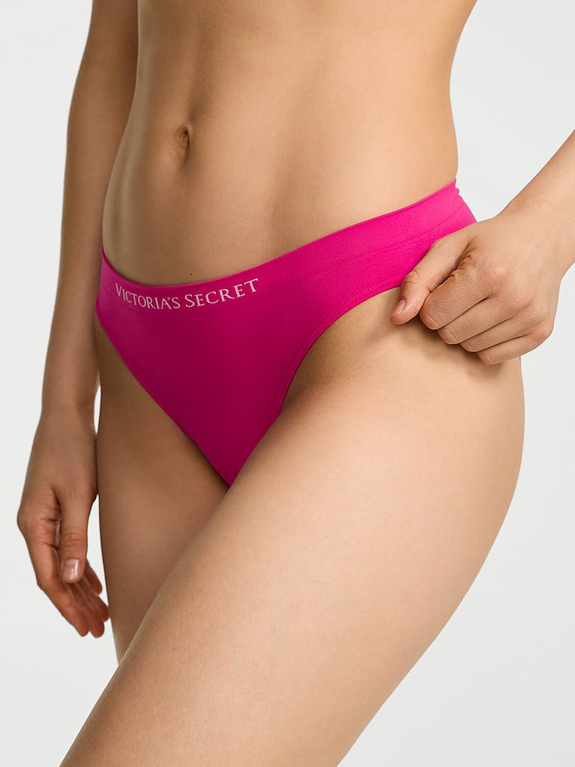 vs Seamless Seamless Bikini Panty Pop Pink 1 of 3 
