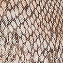 Beachwear Mesh Cowl-Neck Halter Top, Snake, swatch