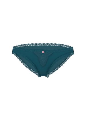 Lace-Trim Bikini Panty