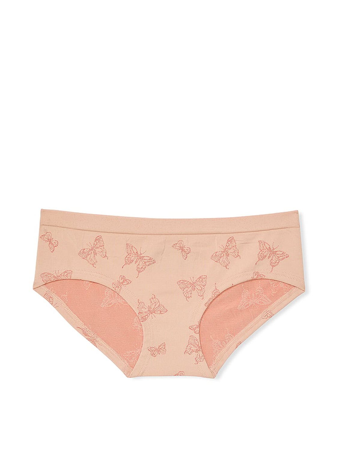vs Seamless Seamless Hiphugger Panty Pale Apricot Garden Butterfly 1 of 3 