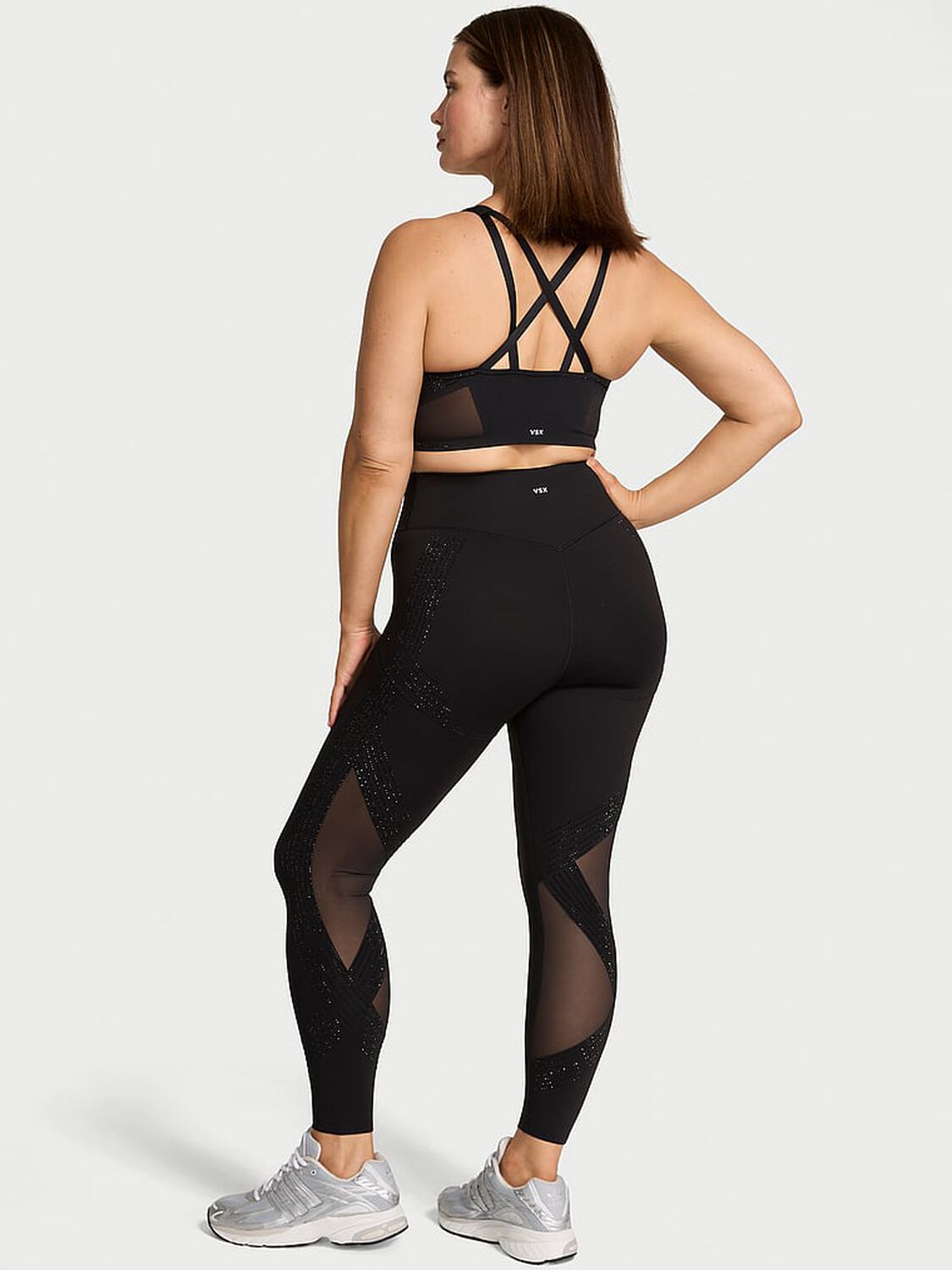 vs Vsx VSX Elevate&trade; Diamant&eacute; Flex Contours Legging Black Diamant&eacute; 2 of 3 